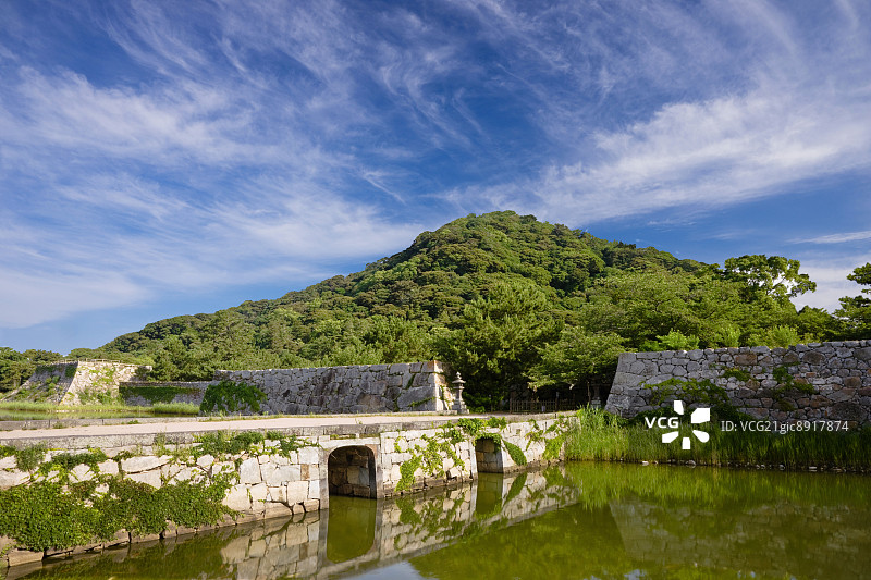 日本山口县萩城图片素材