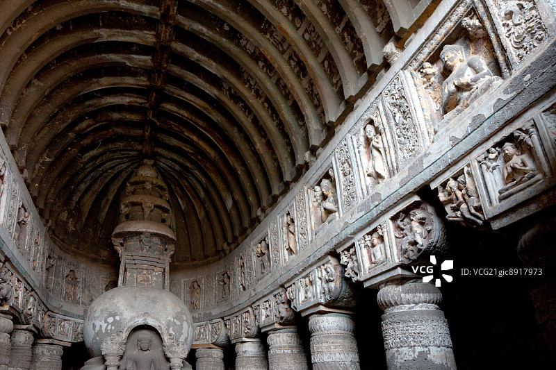 阿旃陀，印度图片素材