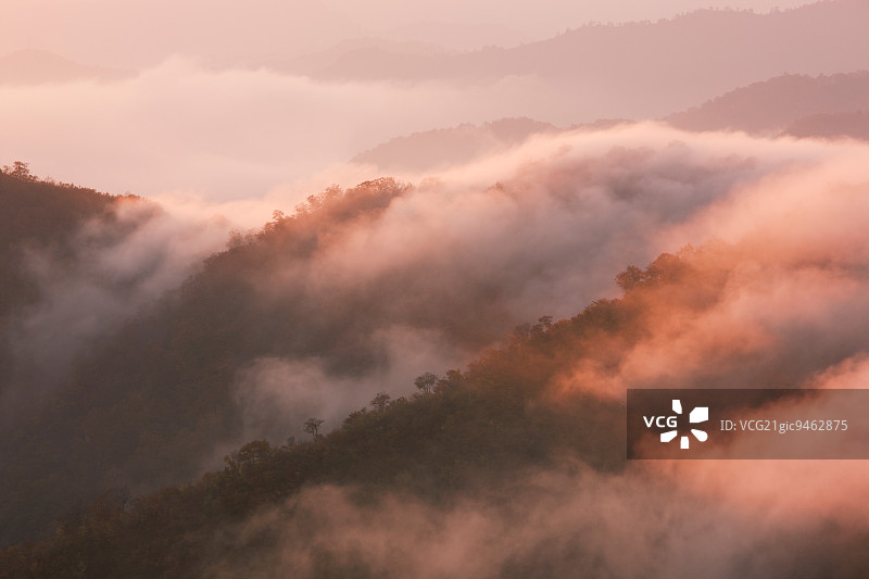 日本新泻盐折峡图片素材