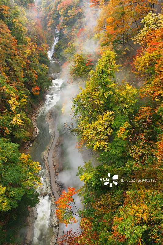 日本秋田县小安峡图片素材