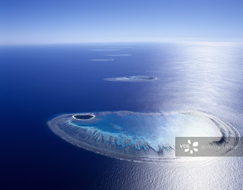 澳大利亚昆士兰州大堡礁图片素材