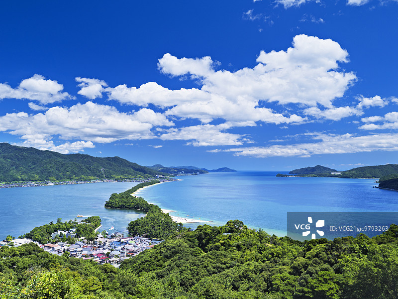 日本京都府天桥立图片素材