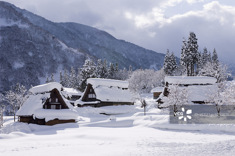 五箇山，富山县图片素材