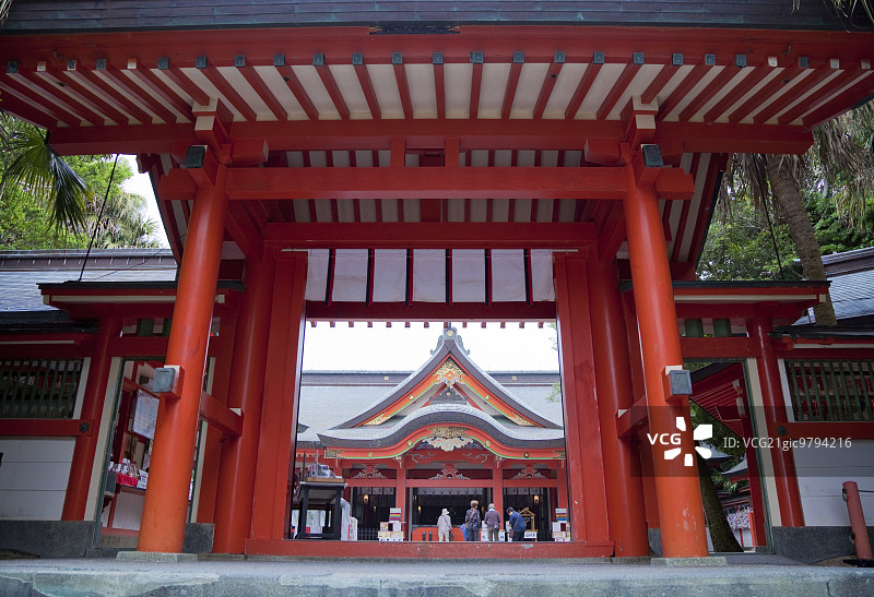 日本宫崎县图片素材