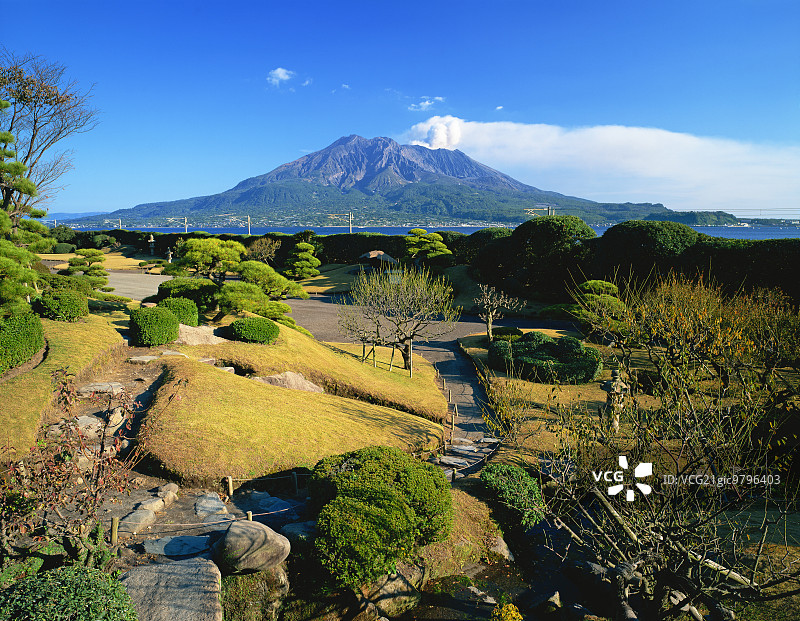 日本鹿儿岛县图片素材