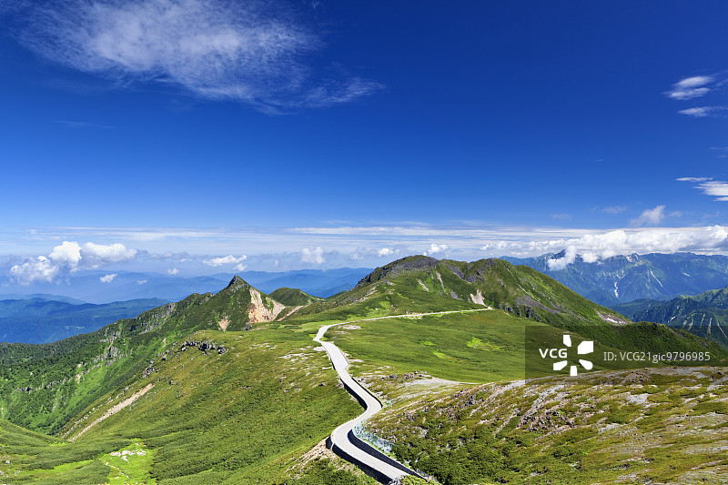 岐阜县乘鞍岳景观图片素材