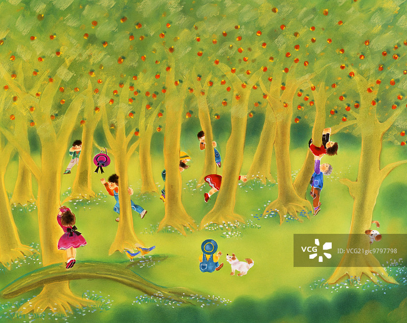 孩子们说明图片素材