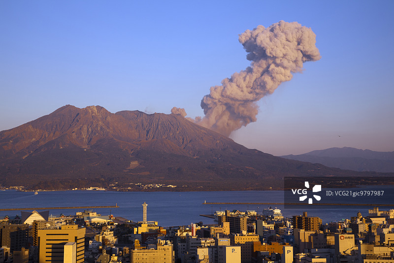 日本鹿儿岛县图片素材