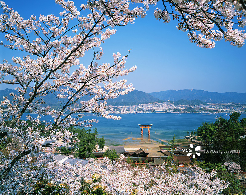 日本广岛县图片素材
