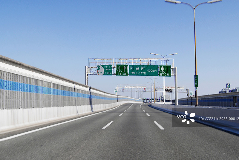 日本大阪府阪神高速公路图片素材