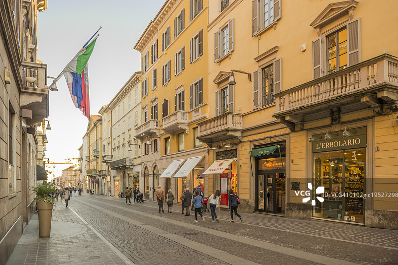 蒙扎的主要街道图片素材