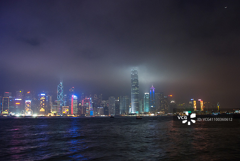 香港的天际线图片素材