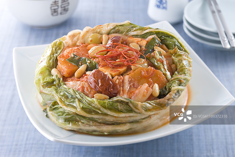 包饭泡菜图片素材