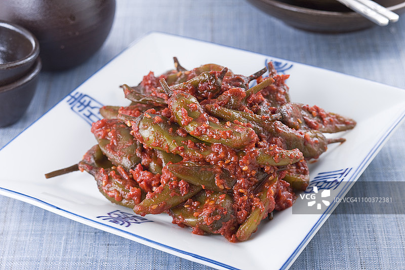 韩国小葱泡菜图片素材