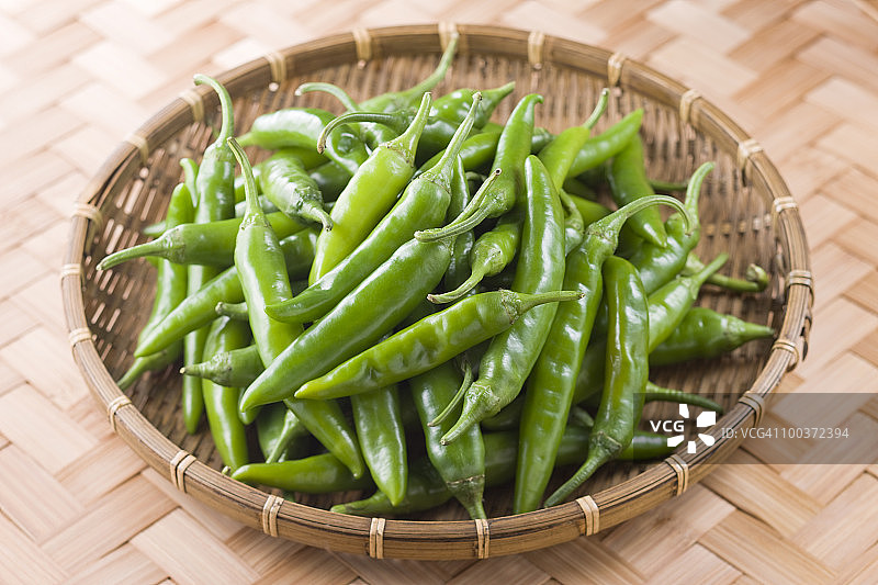 绿色辣椒图片素材