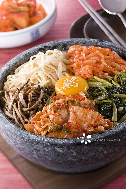 石锅拌饭图片素材