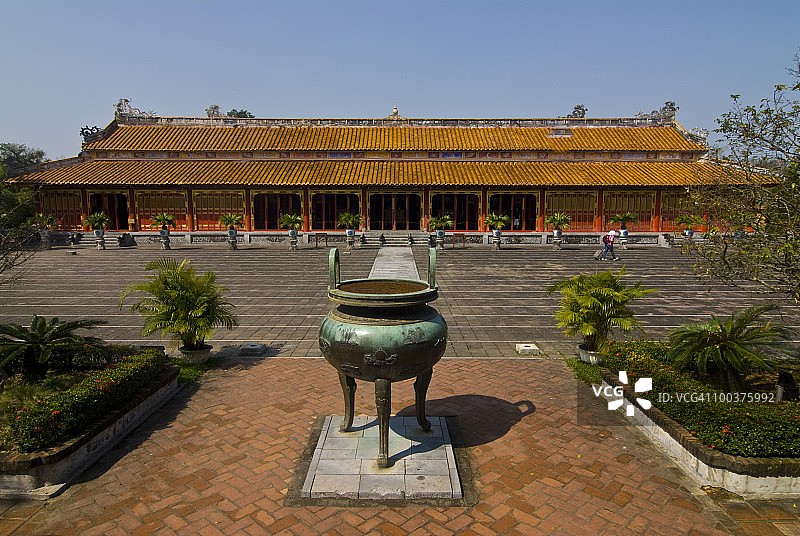 顺化妙 Temple 建筑群，联合国教科文组织世界遗产，越南，印度支那，东南亚，亚洲图片素材