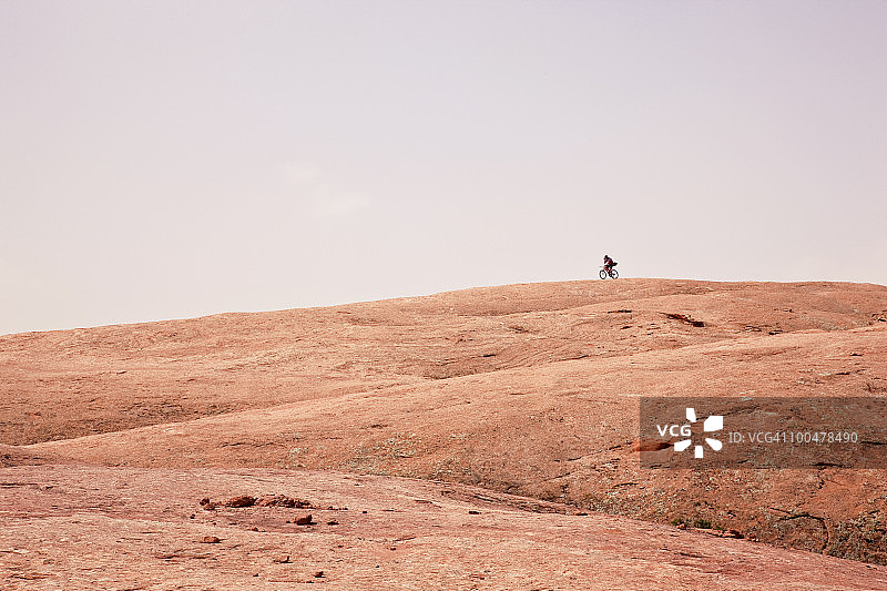 莫阿布附近的Slick Rock山地自行车道图片素材