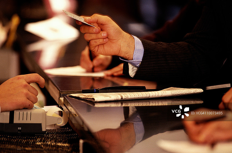 在银行的人图片素材