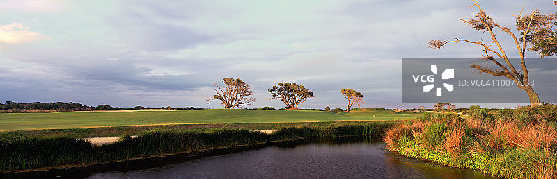 基洼岛海洋球场3号球道度假村景色图片素材