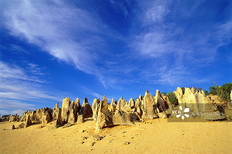 澳大利亚尖峰石阵沙漠风光图片素材