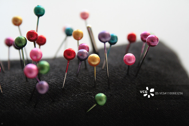 针垫特写图片素材