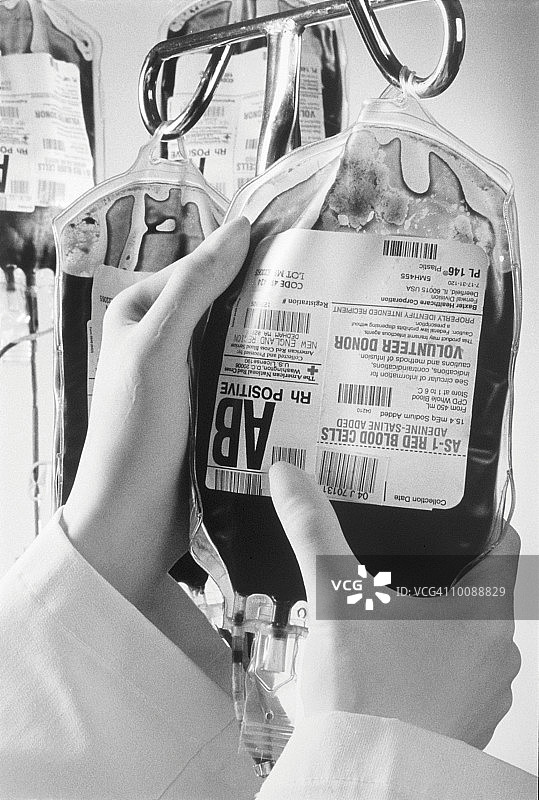 波士顿的输血用人血图片素材