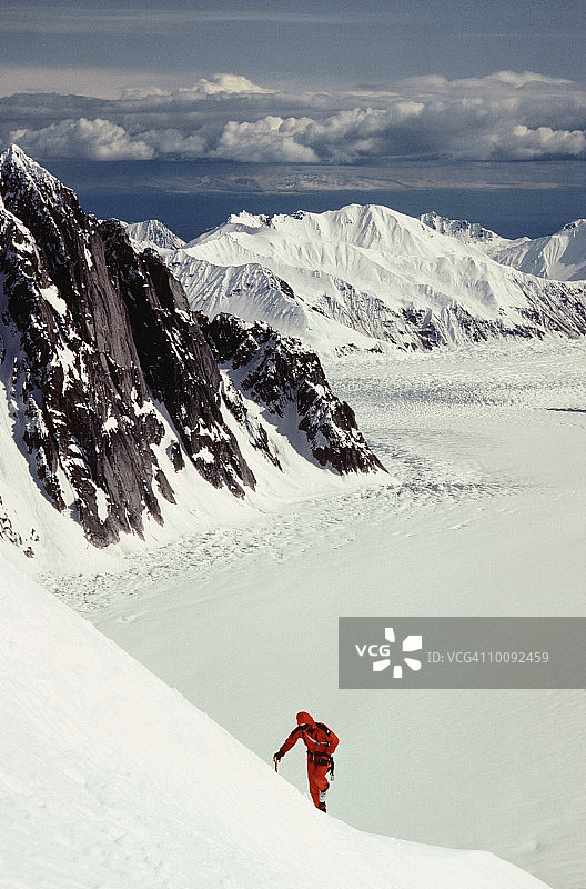阿拉斯加的露丝冰川图片素材