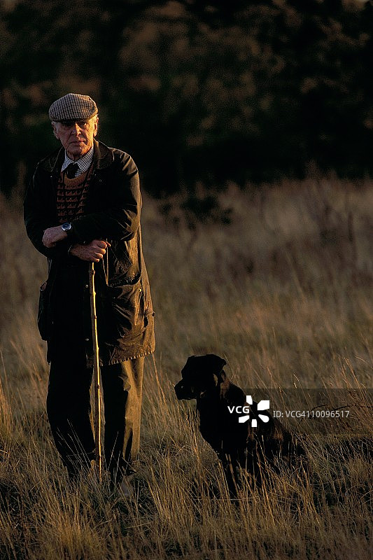 约克郡，英格兰的猎犬和清扫器图片素材