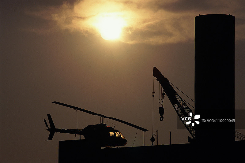 德克萨斯州加尔维斯顿海上钻井平台图片素材