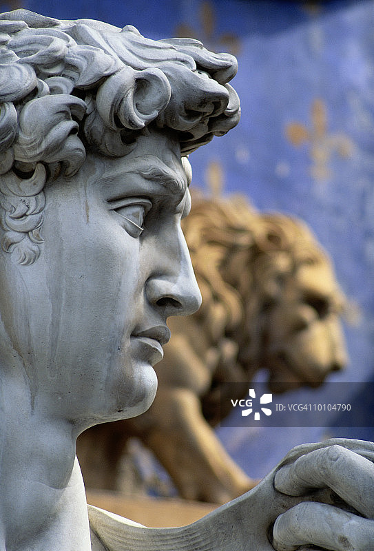 意大利佛罗伦萨的大卫图片素材