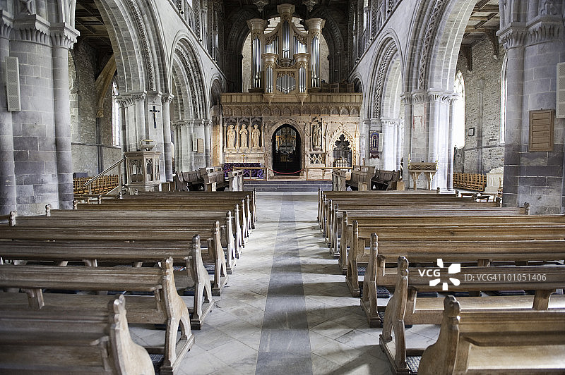 圣大卫教堂内部图片素材