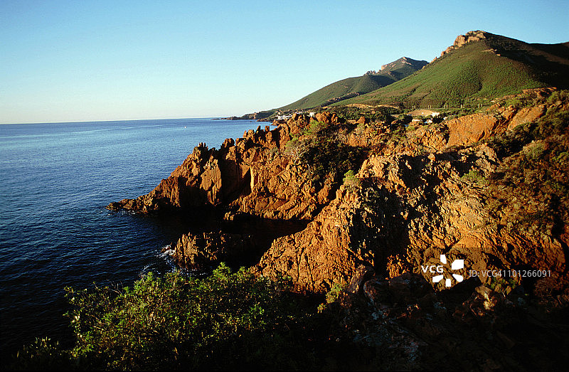 法国埃斯特雷尔沿海景观图片素材