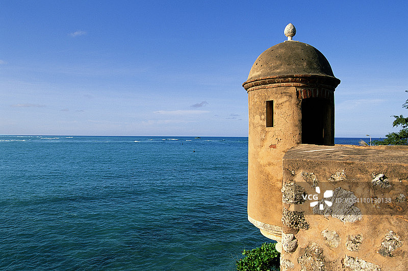 圣费利佩堡垒，普拉扎港图片素材