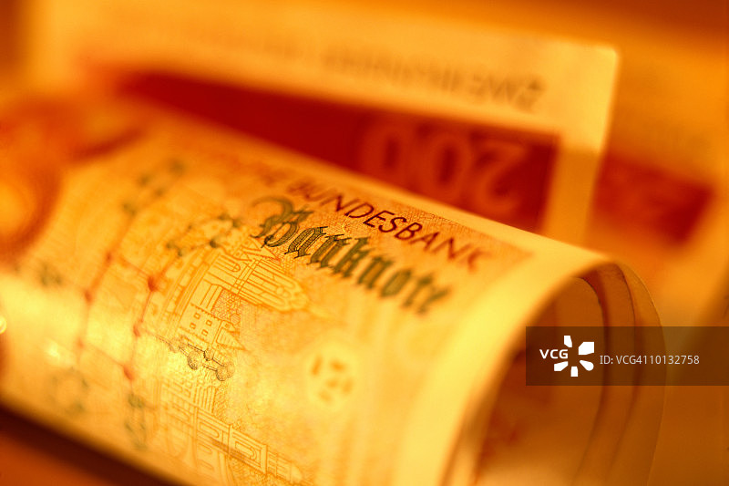 德国纸币图片素材