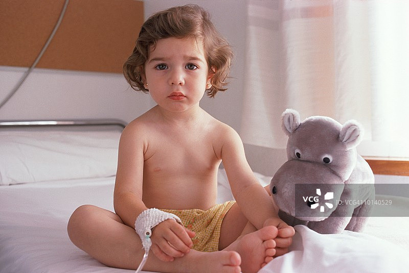 西班牙巴塞罗那的医院儿童图片素材