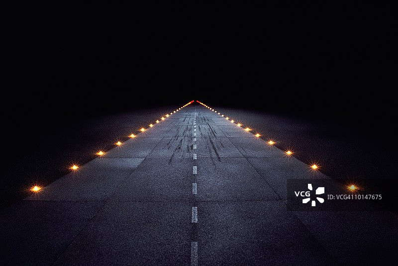 喷气式飞机跑道图片素材