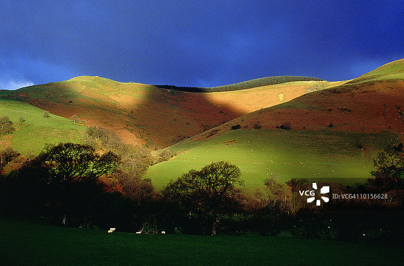 威尔士迪纳斯·莫迪图片素材