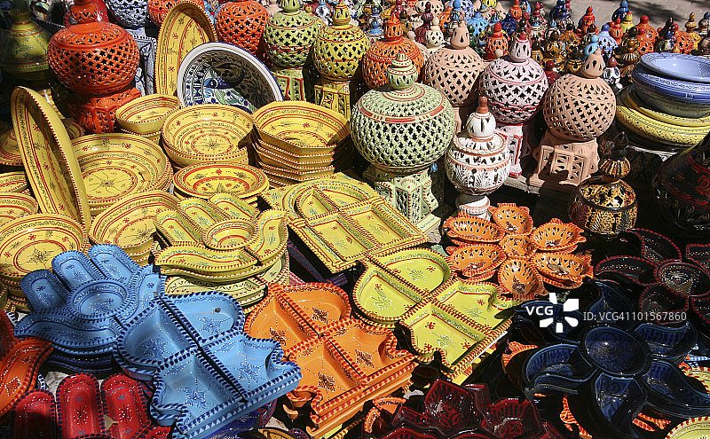 杰尔巴岛侯姆特苏克陶器 #1图片素材