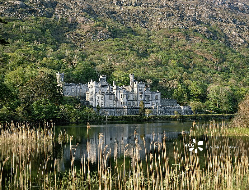 凯尔莫修道院，爱尔兰克利夫登图片素材