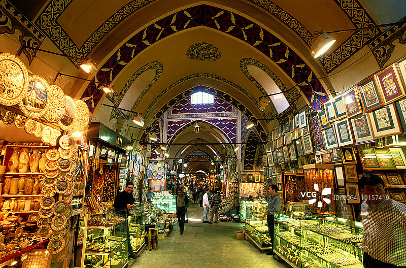 土耳其伊斯坦布尔大巴扎图片素材