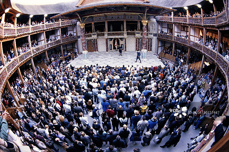 英国伦敦：环球剧场图片素材