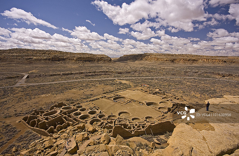 俯瞰博尼托镇图片素材