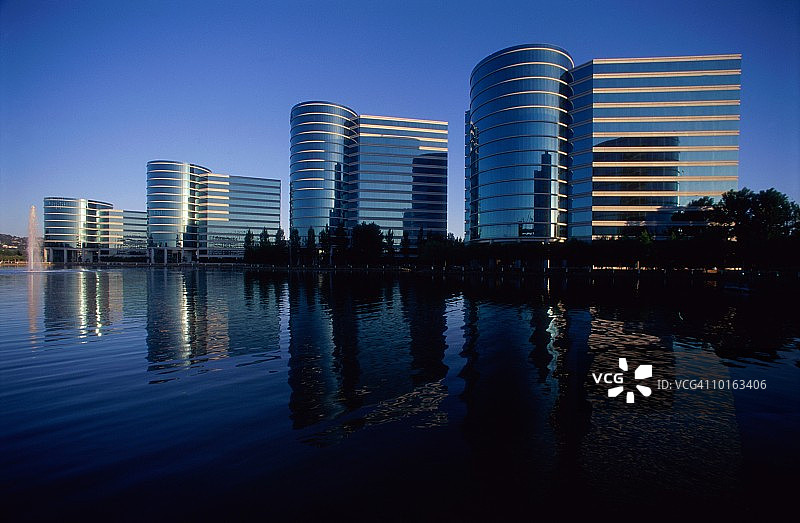 1999年硅谷甲骨文公司图片素材