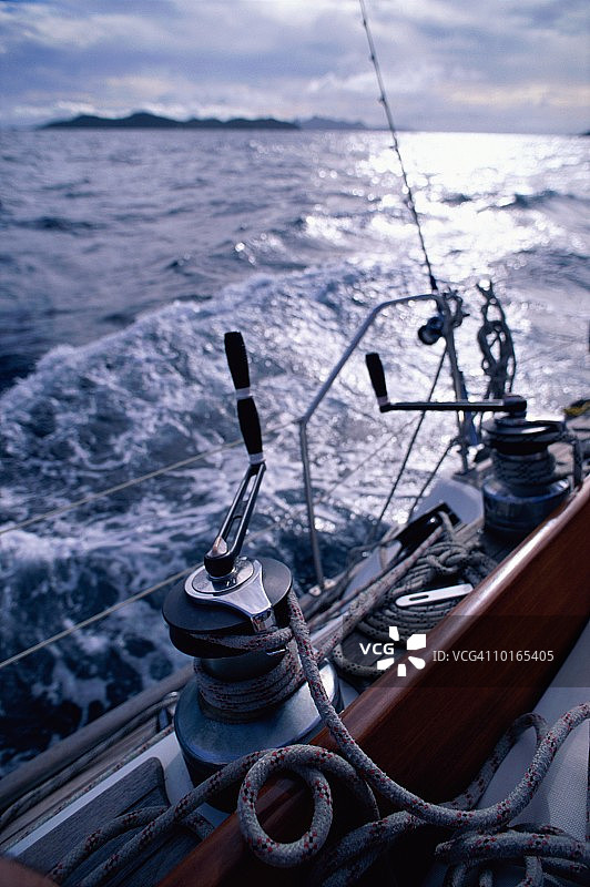 格林纳丁斯卡努安岛航海图片素材