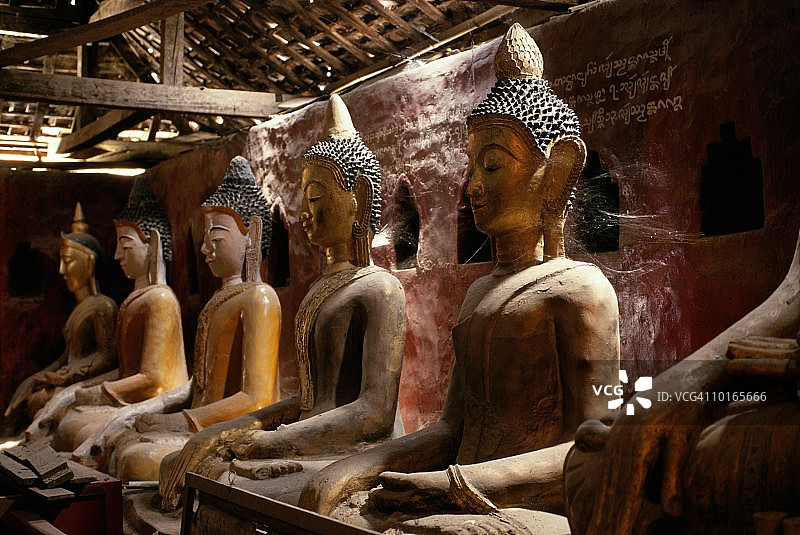 缅甸景栋宝塔内部图片素材