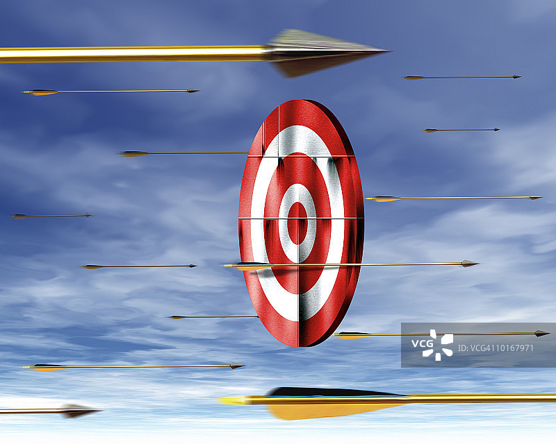 脱靶的箭图片素材