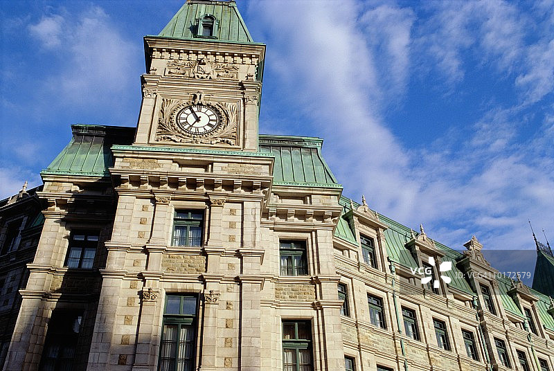 加拿大魁北克市老魁北克图片素材