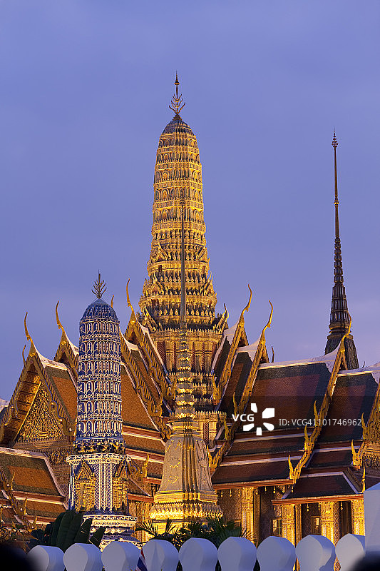 曼谷大皇宫玉佛寺图片素材