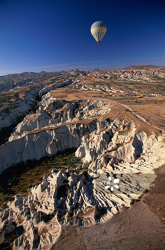 土耳其卡帕多奇亚热气球飞行图片素材